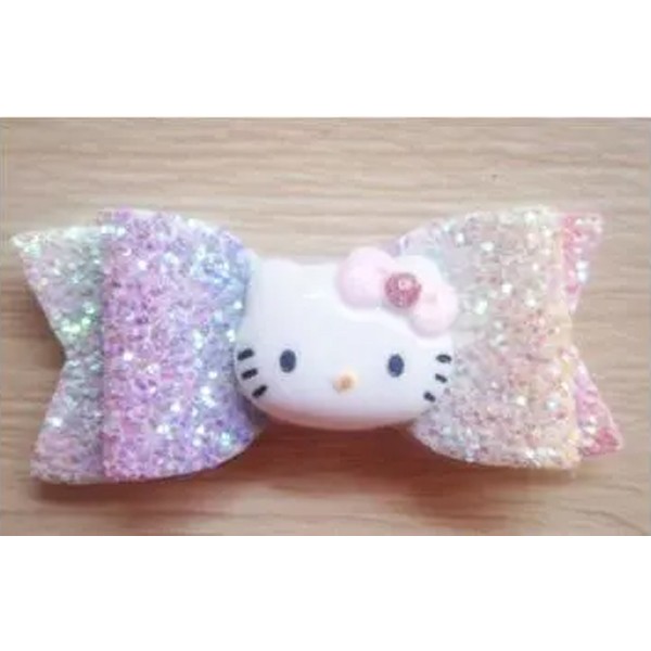 Hello Kitty Shiny Bow Hairpin-6735