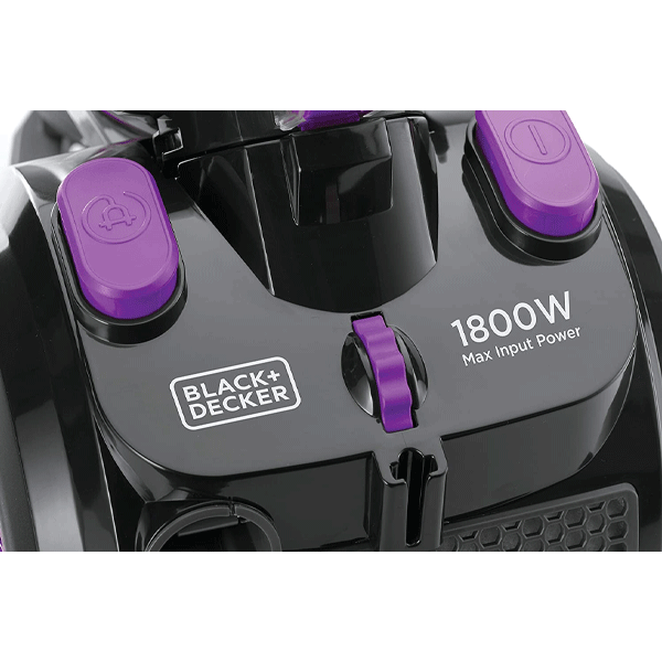 Black & Decker VM1880-B5 Bagless Cyclonic Canister Vacuum Cleaner, 1800W -10405