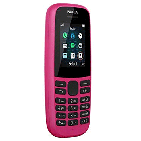 Nokia 105 Ta-1203 Single Sim Gcc Pink-11103