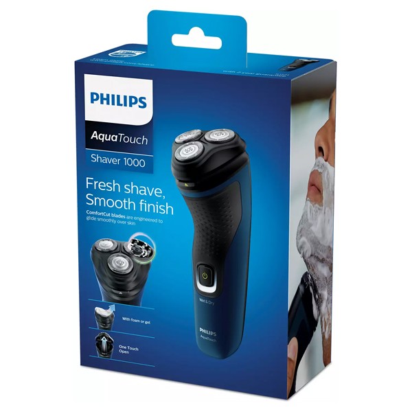 Philips Shaver 1100 Wet or Dry Electric Shaver S1121/40-6086