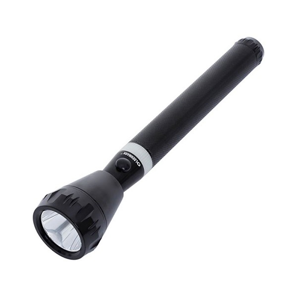 Olsenmark OMFL2648 Rechargeable LED Flashlight with Night Glow, Black-3103