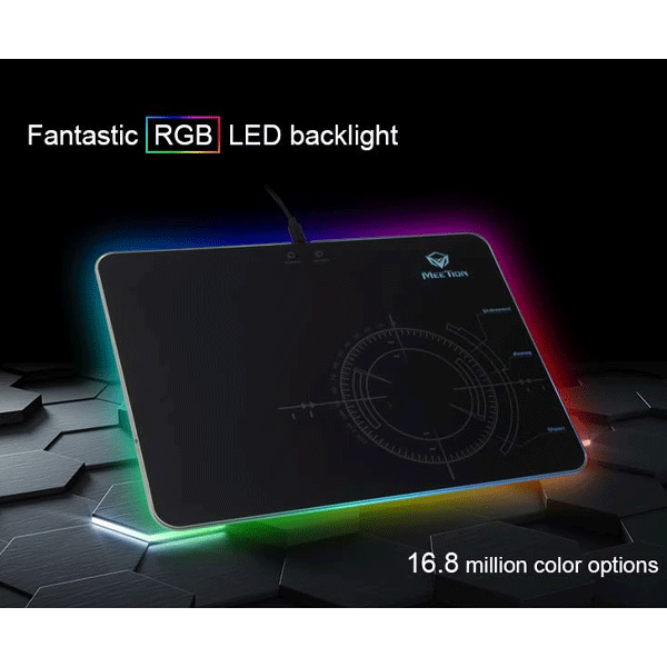 Meetion MT-P010 Backlit Gaming Mouse Pad-9514