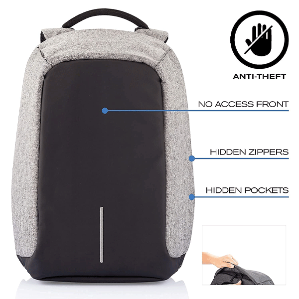 2 In 1 Anti Theft Back Pack With AOne Smart Watch-11467