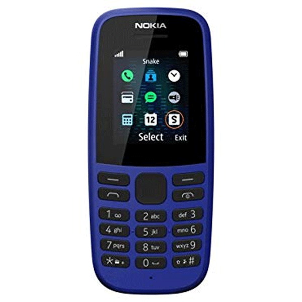 Nokia 105 Ta-1174 Dual Sim Gcc Blue-11120