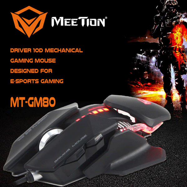 Meetion MT-GM80 Gaming Mouse-9599