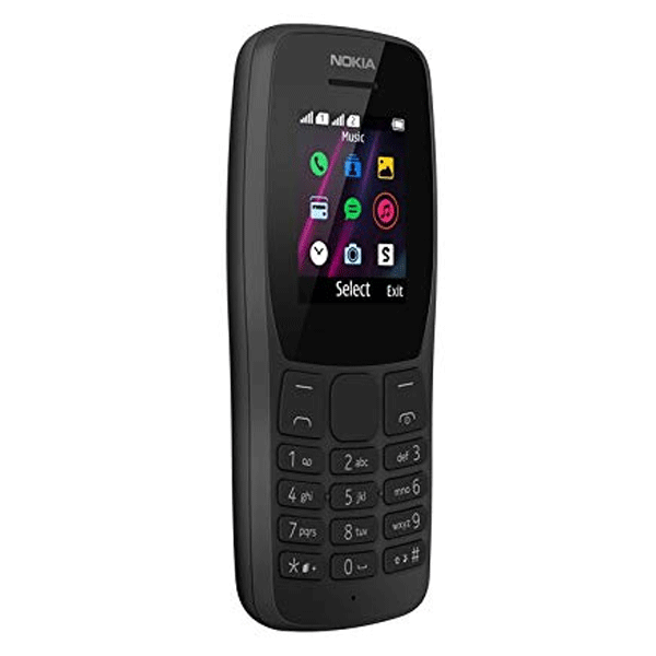 Nokia 110 Ta-1192 Dual Sim Gcc Black -11129