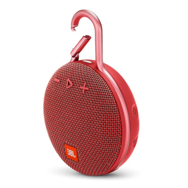 JBL CLIP 3 Portable Bluetooth Speaker, Red-3769