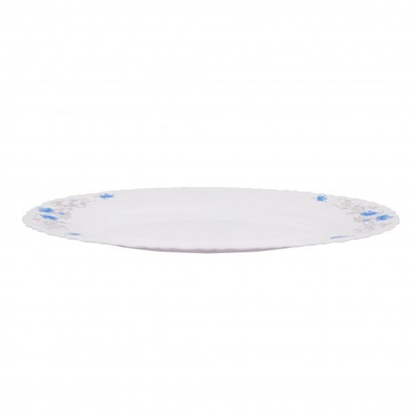 Royalford RF5683 Opal Ware Oval Plate, 14 Inch-4004