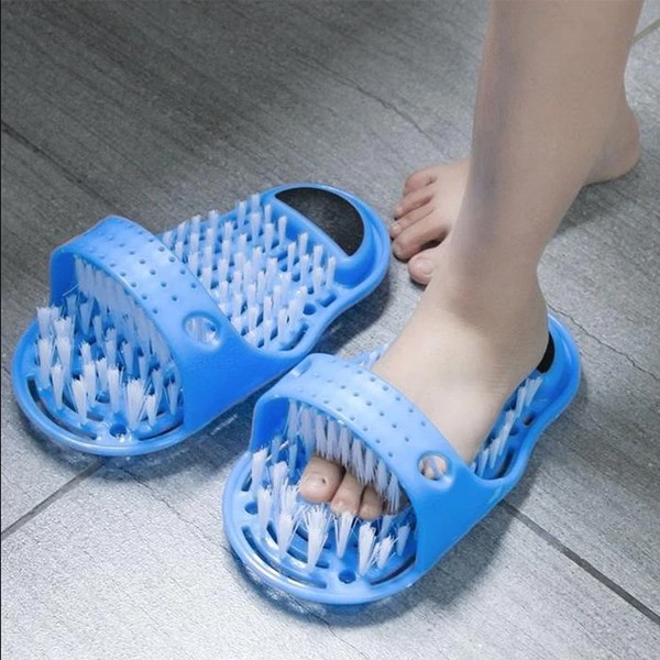 Innovative Foot Care Slipper Style Foot Brush  -5307