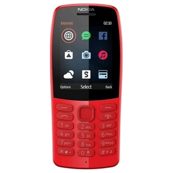 Nokia 210 Ta-1139 Dual Sim Gcc Red-11183