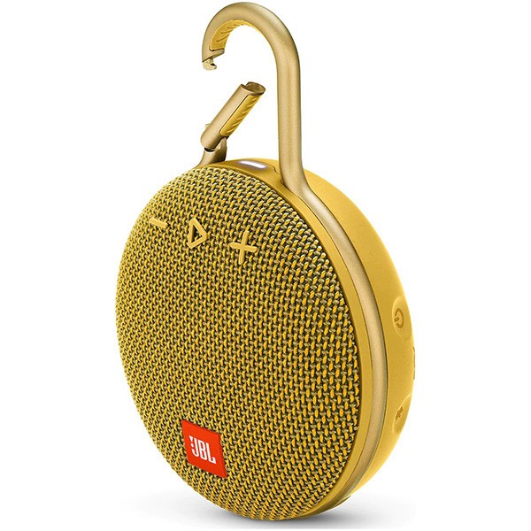 JBL CLIP 3 Portable Bluetooth Speaker, Gold-10206