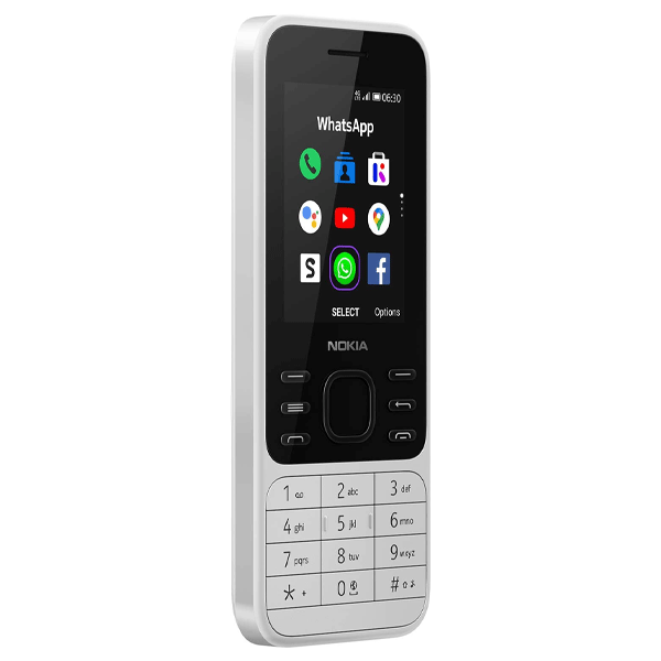 Nokia 6300 4G Ta-1287 Dual Sim Gcc White-11296