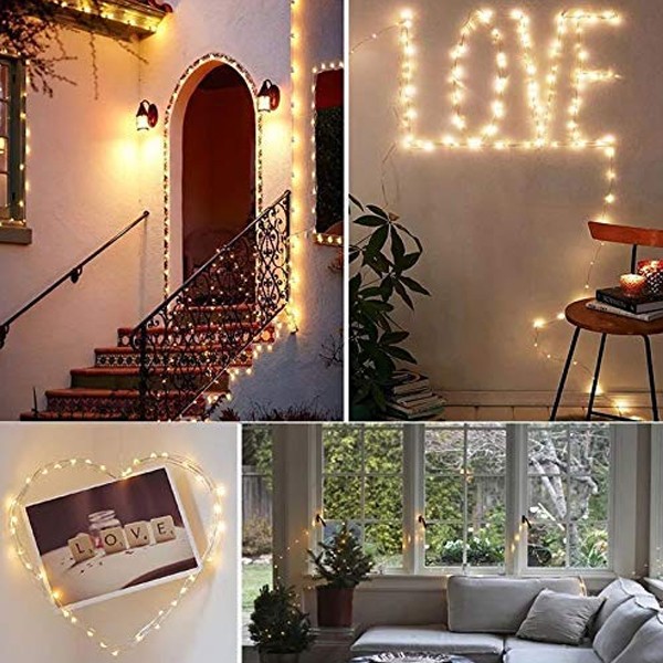 2021 TOP SELLING LED FIREFLY STRING FAIRY LIGHT WARM WHITE WITH USB CONNECTOR 10M 100 LEDS-5042