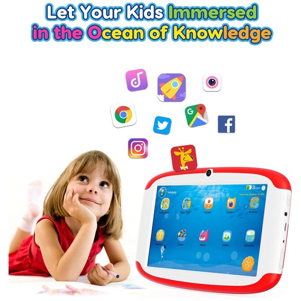 G-TAB Q3 Kids Wifi Tablet 1GB RAM & 16GB Internal Storage-6607