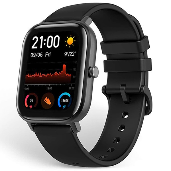 Amazfit GTS Smart Watch With 1.65-Inch AMOLED Screen Black -828