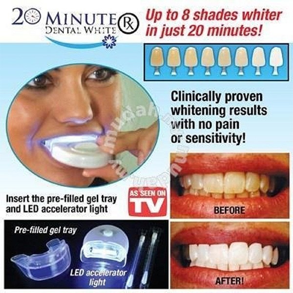 20 Minute Dental White RX Tooth Whitening Kit-8299