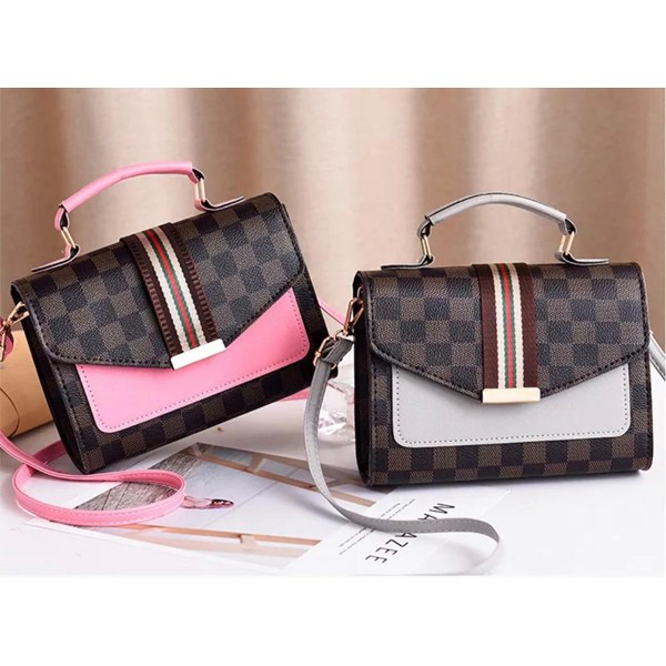 High Quality Ladies Leather Shoulder Bags 2Pcs-6117