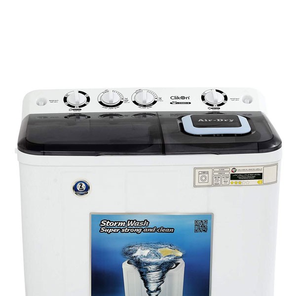 Clikon CK603-N Semi Automatic Washing Machine, 10KG-3637