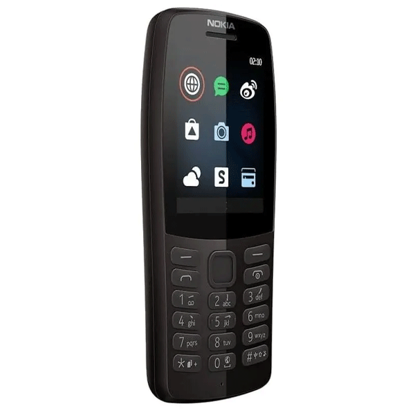 Nokia 210 Ta-1139 Dual Sim Gcc Black-11165