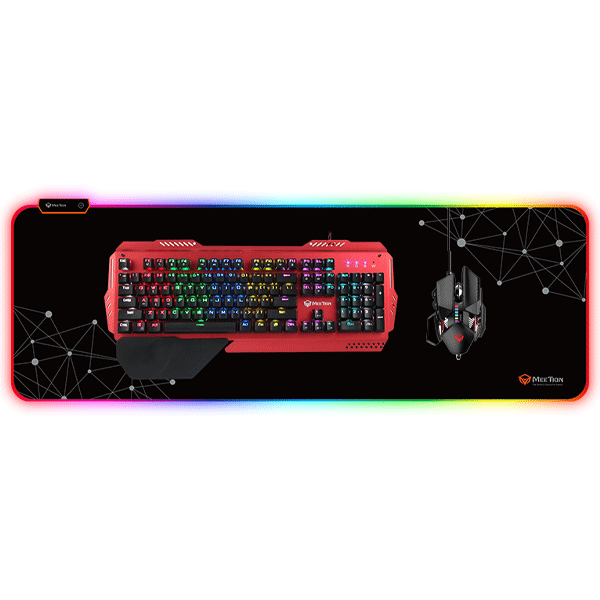 Meetion MT-PD121 Backlight Gaming Mouse Pad-9517