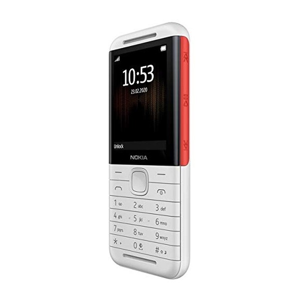 Nokia 5310 Ta-1212 Dual Sim Dsp Gcc White/Red-6593