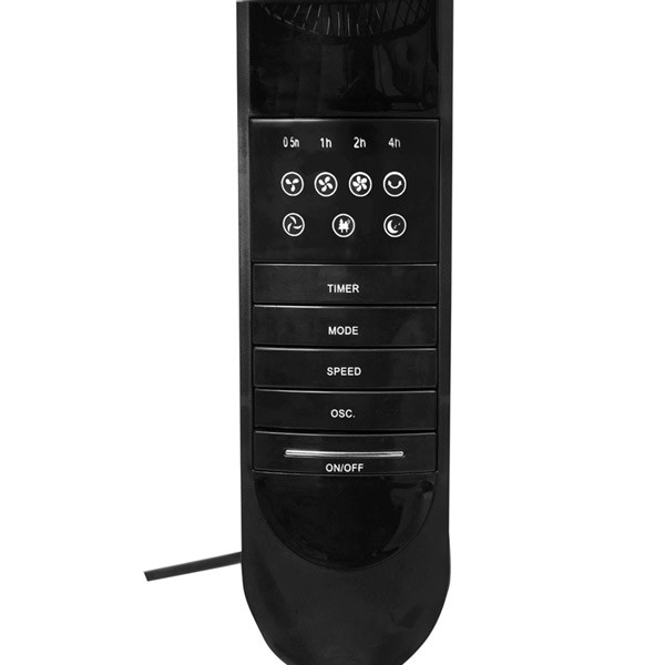Geepas GF9489 16-Inch Stand Fan With Remote Control, 3 Speed Options, 5 Leaf Blade-493