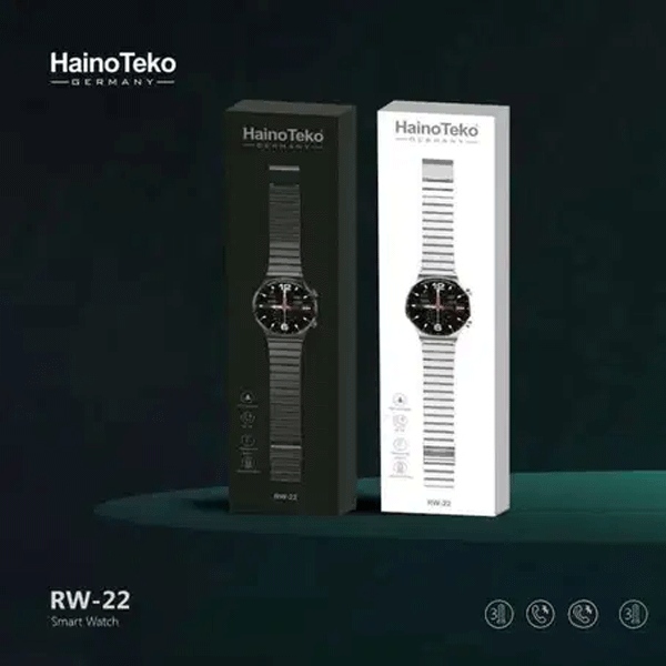Haino Teko Smart Watch RW-22, Silver-10963