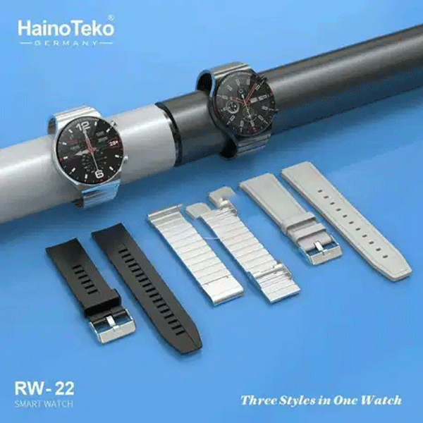Haino Teko Smart Watch RW-22, Silver-10961