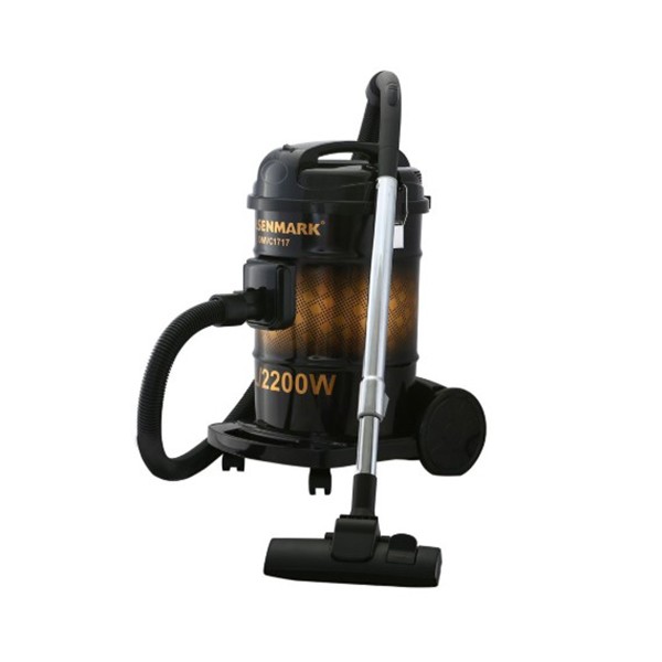 Olsenmark OMVC1717 Drum Vacuum Cleaner, 24L, 2200W, Flow Adjustable-2536