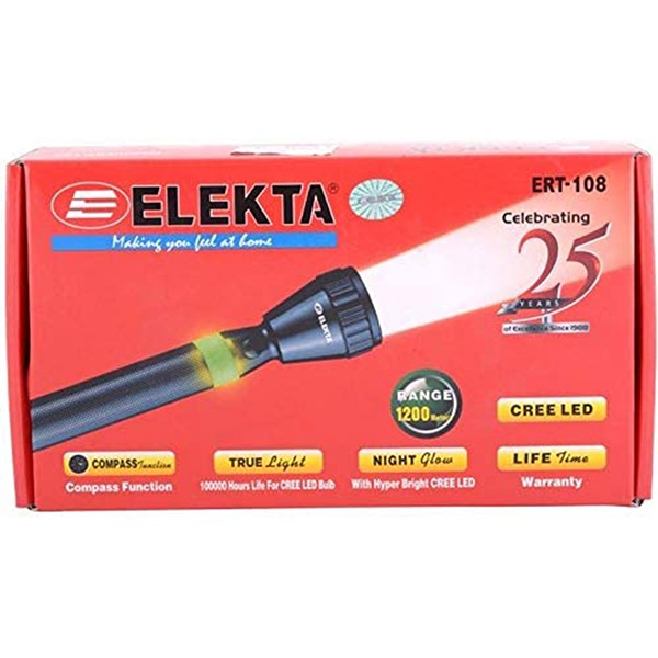 Elekta ERT-108 Torch With 3W Cree LED and Compass-2225
