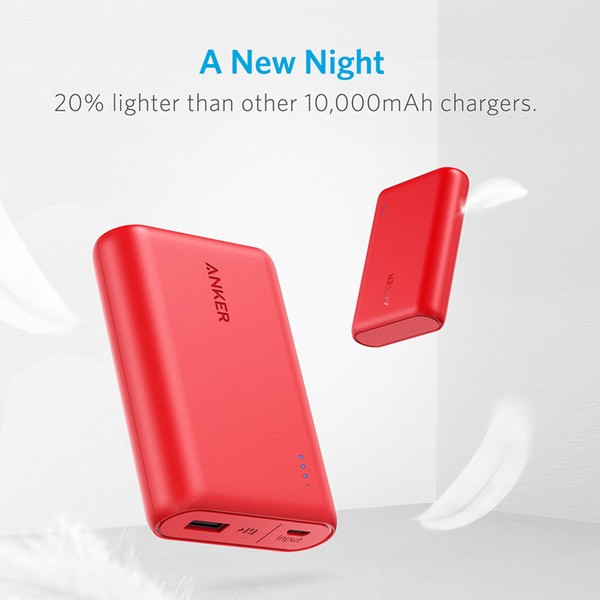 Anker A1223H91 PowerCore 10000mAh Power Bank Red-1030
