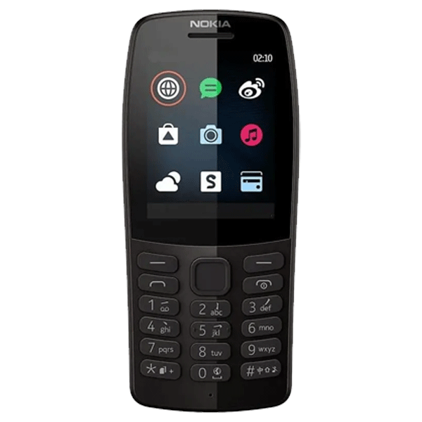 Nokia 210 Ta-1139 Dual Sim Gcc Black-11166