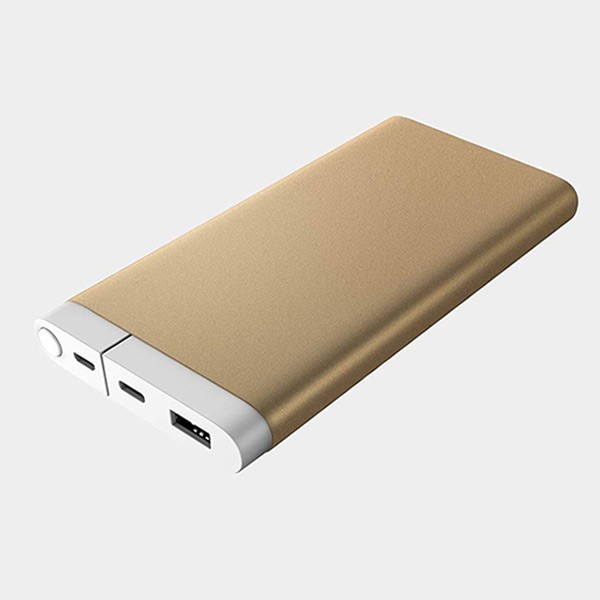 Energea AP-10000C-GLD Alupac Aluminium 10000mAh  Li-poly Power Bank Dual USB-c Gold-1160