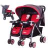 ICook Twins Side Stroller Red GM155-r01
