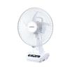 Olsenmark OMF1746 12 Inch Rechargeable Oscillating Fan, White01