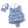 Striped Girl Baby Swimsuit01