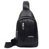 Casual Sports Shoulder Bag For Men Black01