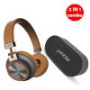 2 IN 1 Pebbles Combo- Pebbles Heavy Bass Portable Bluetooth Speaker And Pebbles Zest Pro Bluetooth Headphones01