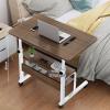 Small Laptop Table With 2 Shelfs Brown GM549-4-br01