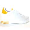 Casual Sneakers White and yellow 01