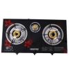 Geepas GK6759 Triple Burner Gas Cooker With Tempered Glass Top01