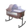 Sweet Dreams Besides Co Sleeper With Mosquito Net Brown GM385-br01