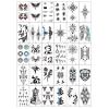 Temporary Tattoo stickers for Men and Women01
