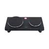 Electric Double Hot Plate ‎Black OMHP2034 01
