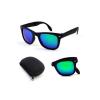 GO LIFE Wayfarer Design Polarized UV Protection Foldable Mirror Finished Sunglasses 01