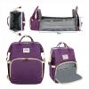 2 In 1 Diaper Bag Purple GM276-3-pur01