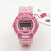 Hello Kitty Childrens Silicone Electronic Watch KT Pink01