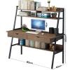 Strong Laptop Desk with 4 Shelfs Brown GM549-7-br01
