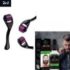 Magic Hair And Beard Growth Kit With Titanium Needle Roller And Aichun Beauty Beard Growth Essential Oil01