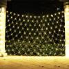 2021 Top Selling Fishnet LED decorative lights warm white with 8 modes 3.2 meters01